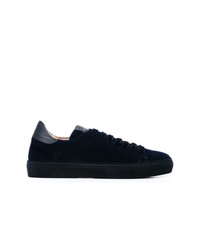 dunkelblaue niedrige Sneakers von Sergio Amaranti