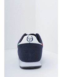 dunkelblaue niedrige Sneakers von Sergio Tacchini