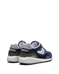 dunkelblaue niedrige Sneakers von Saucony