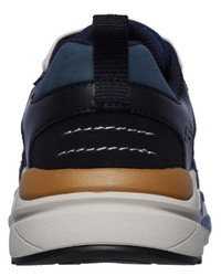 dunkelblaue niedrige Sneakers von Skechers