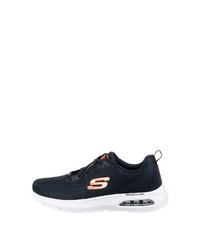 dunkelblaue niedrige Sneakers von Skechers