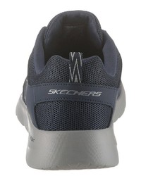 dunkelblaue niedrige Sneakers von Skechers
