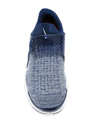 dunkelblaue niedrige Sneakers von Nike