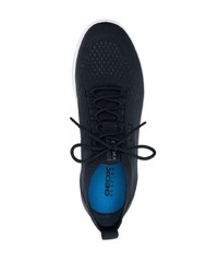 dunkelblaue niedrige Sneakers von Geox