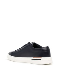 dunkelblaue niedrige Sneakers von BOSS