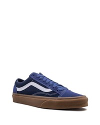 dunkelblaue niedrige Sneakers von Vans