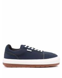 dunkelblaue niedrige Sneakers von Sunnei