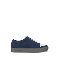 dunkelblaue niedrige Sneakers von Swear