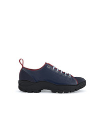 dunkelblaue niedrige Sneakers von Swear