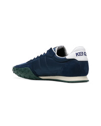 dunkelblaue niedrige Sneakers von Kenzo
