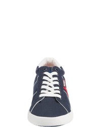 dunkelblaue niedrige Sneakers von Tom Tailor