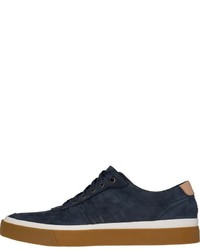 dunkelblaue niedrige Sneakers von Tommy Hilfiger