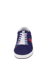 dunkelblaue niedrige Sneakers von Tommy Hilfiger