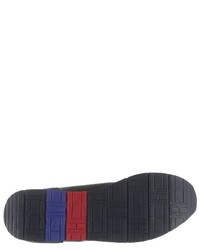 dunkelblaue niedrige Sneakers von Tommy Hilfiger