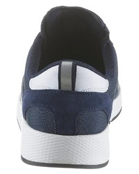 dunkelblaue niedrige Sneakers von Tommy Jeans