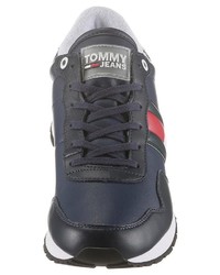 dunkelblaue niedrige Sneakers von Tommy Jeans