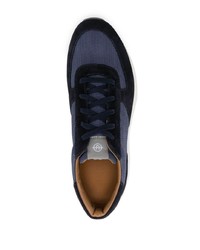 dunkelblaue niedrige Sneakers von Unseen Footwear