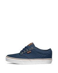 dunkelblaue niedrige Sneakers von Vans