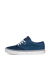 dunkelblaue niedrige Sneakers von Vans