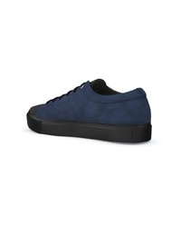 dunkelblaue niedrige Sneakers von Swear