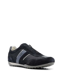 dunkelblaue niedrige Sneakers von Geox