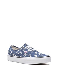 dunkelblaue niedrige Sneakers von Vans