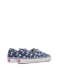 dunkelblaue niedrige Sneakers von Vans