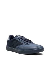 dunkelblaue niedrige Sneakers von New Balance