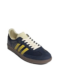 dunkelblaue niedrige Sneakers von adidas