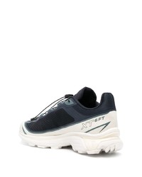 dunkelblaue niedrige Sneakers von Salomon S/Lab