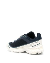 dunkelblaue niedrige Sneakers von Salomon S/Lab