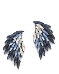 dunkelblaue Ohrringe von Juliet & Company