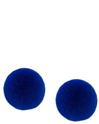 dunkelblaue Ohrringe von MM6 MAISON MARGIELA
