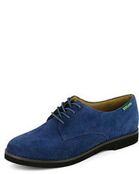 dunkelblaue Oxford Schuhe