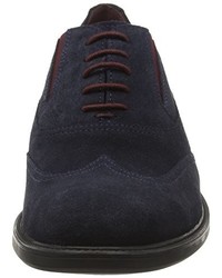 dunkelblaue Oxford Schuhe von Geox