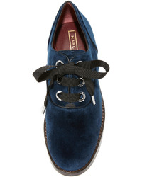 dunkelblaue Oxford Schuhe von Marc Jacobs