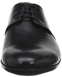 dunkelblaue Oxford Schuhe von Hugo