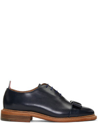 dunkelblaue Oxford Schuhe von Thom Browne