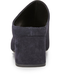 dunkelblaue Pantoletten von 3.1 Phillip Lim