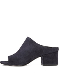 dunkelblaue Pantoletten von 3.1 Phillip Lim