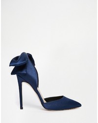 dunkelblaue Pumps von Asos