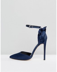 dunkelblaue Pumps von Asos