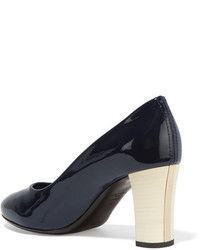 dunkelblaue Pumps von Lanvin