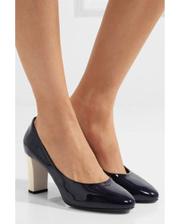 dunkelblaue Pumps von Lanvin