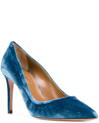 dunkelblaue Pumps von Aquazzura