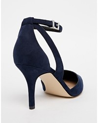 dunkelblaue Pumps von Asos