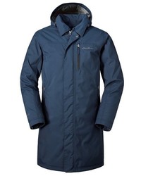 dunkelblaue Regenjacke von Eddie Bauer