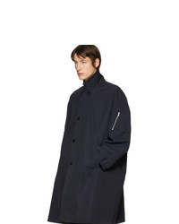 dunkelblaue Regenjacke von Random Identities