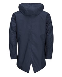 dunkelblaue Regenjacke von Produkt