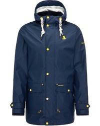 dunkelblaue Regenjacke von Schmuddelwedda